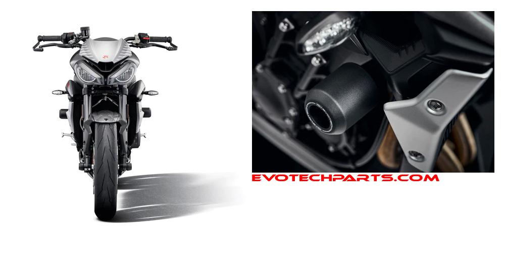 Triumph Street Triple 765 RS Crash Protektor von Evotech Performance